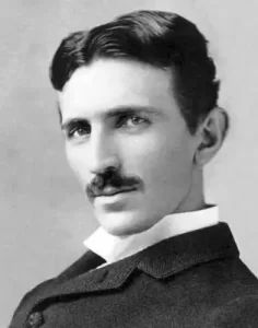 Nikola Tesla um 1890